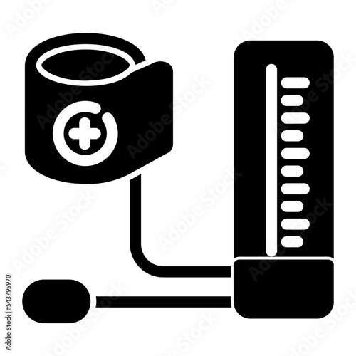 blood pressure meter icon