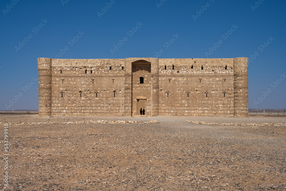 Qasr Kharana, sometimes Qasr al-Harrana, Qasr al-Kharanah, Kharaneh or Hraneh Desert Castle in Jordan