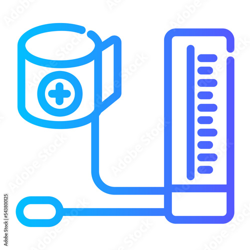 blood pressure meter icon