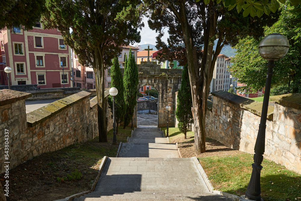 Calzadas de Mallona (Mallona pavement), Bilbao, Biscay, Basque Country, Euskadi, Euskal Herria, Spain, Europe. Calzadas de Mallona (Mallona pavement), Bilbao, Biscay, Basque Country, Euskadi, Euskal Herria, Spain, Europe.