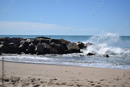 Fototapeta Naklejka Na Ścianę i Meble -  waves on the beach