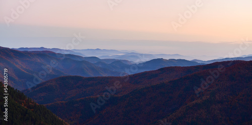 mountain silhouettes 