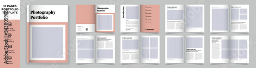 Multipurpose Modern Portfolio Design Template, Portfolio Layout, Photography Portfolio Editorial Template, Photography Portfolio, Minimal Magazine Design, Fashion and Look Book, Photo Book
