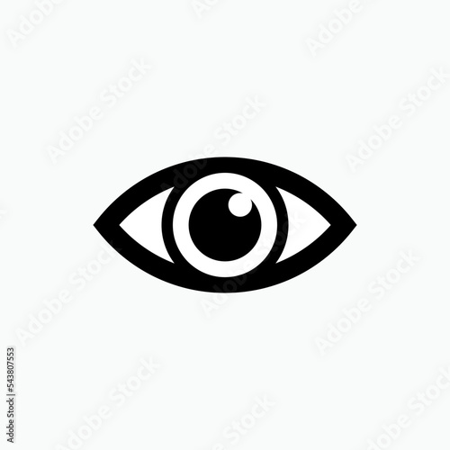 Eye Icon. Sight Symbol for Design, Presentation, Website or Apps Elements – Vector