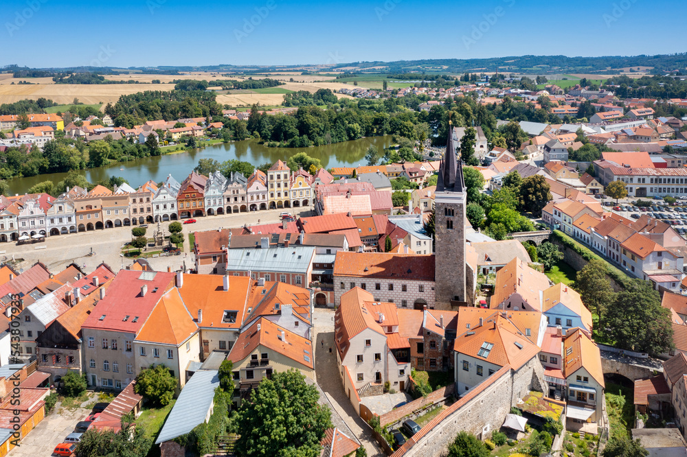historical centre of Telc town (UNESCO), Vysocina district, Czech republic, Europe