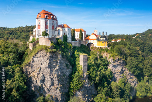 Vranov nad Dyjí castle, river Dyje region, South Moravia, Czech republic