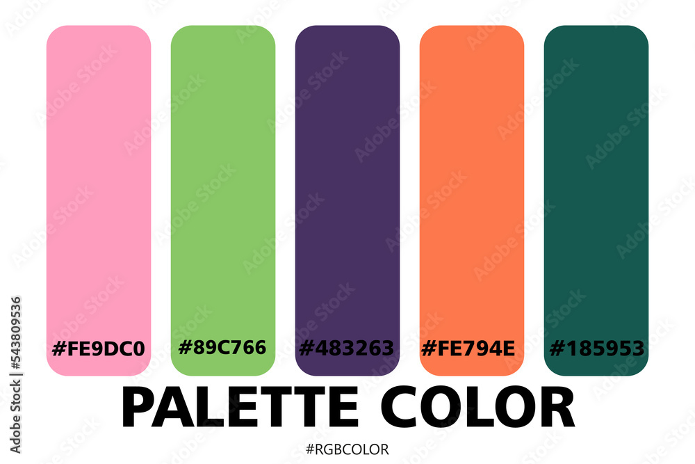 A Collection of Accurately Color Palettes with Codes, Perfect for use by illustrators A Collection of Accurately Color Palettes with Codes, Perfect for use by illustrators