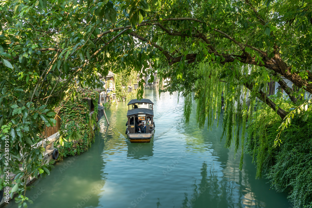 Close-up of the scenery of Wuzhen, China Close-up of the scenery of Wuzhen, China