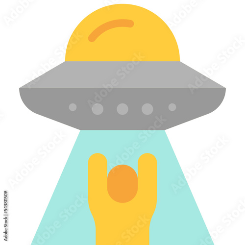 abduction flat icon