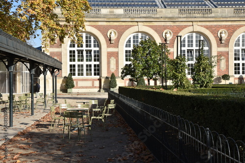  Orangerie du jardin du Luxembourg à Paris. France
