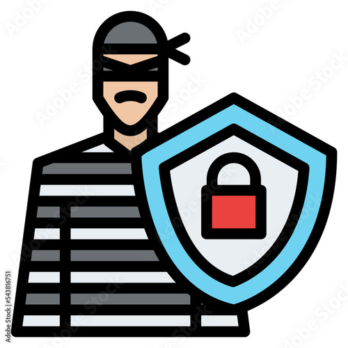 burglary insurance  insurance protection icon