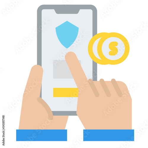 buy  insurance protection icon