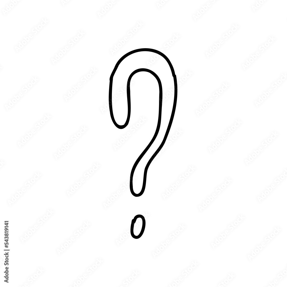 Questions marks. Hand drawn doodle ask sign set. Vector Who Why FAQ symbol Questions marks. Hand drawn doodle ask sign set. Vector Who Why FAQ symbol
