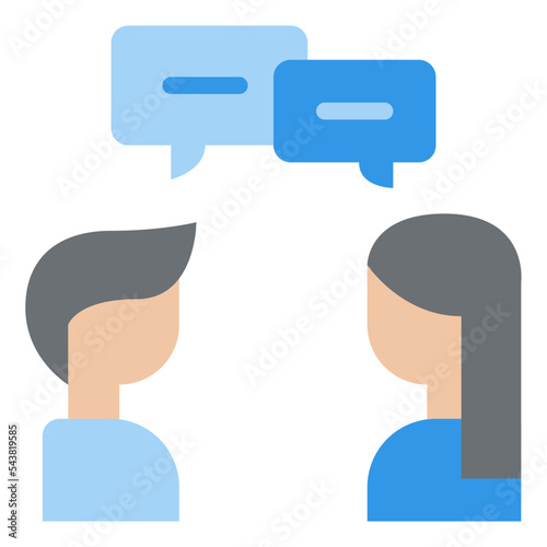 chat language learning icon