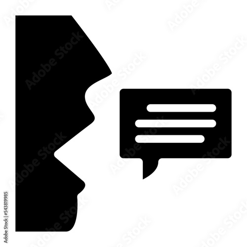 speak language learning icon