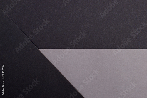 Black and gray abstract geometric background, brochure