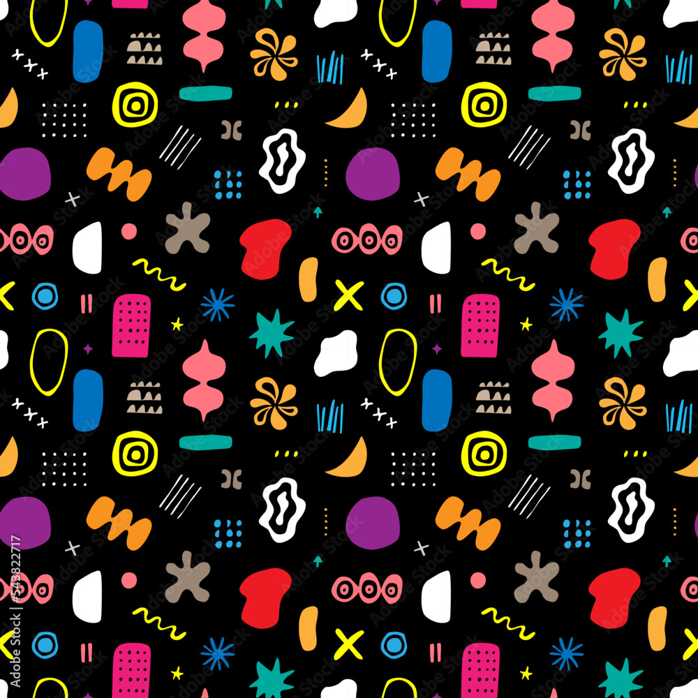 abstract sign and symbol collection , vector background design element   