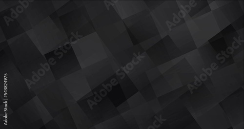 4K looping dark gray video sample in rectangular style. High-quality clip in simple style with squares. Slideshow for web sites. 4096 x 2160, 30 fps.