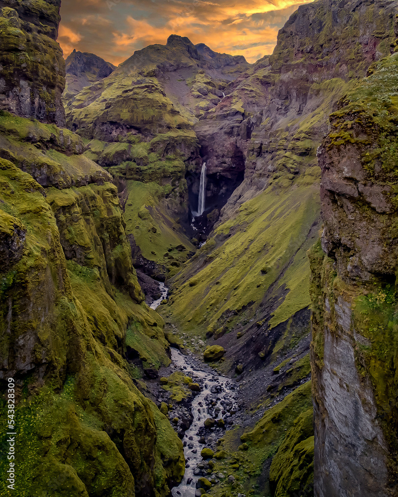 Múlagljúfur Canyon in South Iceland