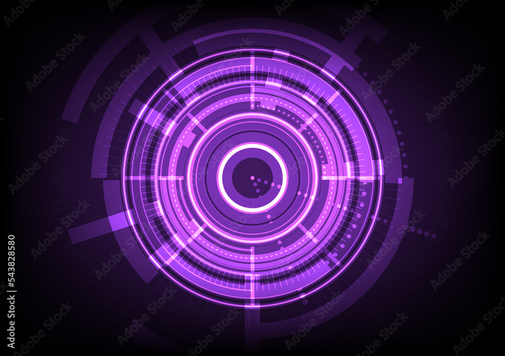Abstract technology background Hi-tech communication concept, technology, digital business, innovation, science fiction scene vector illustration with copy-space Abstract technology background Hi-tech communication concept, technology, digital business, innovation, science fiction scene vector illustration with copy-space