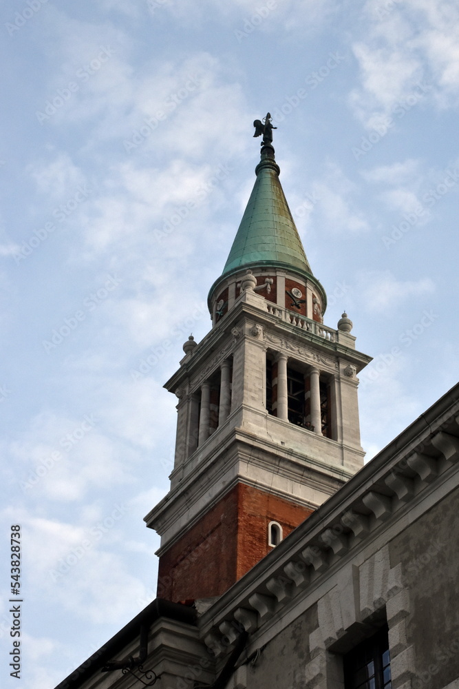 Turm der Basilica San Giorgio Maggiore in Venedig Turm der Basilica San Giorgio Maggiore in Venedig