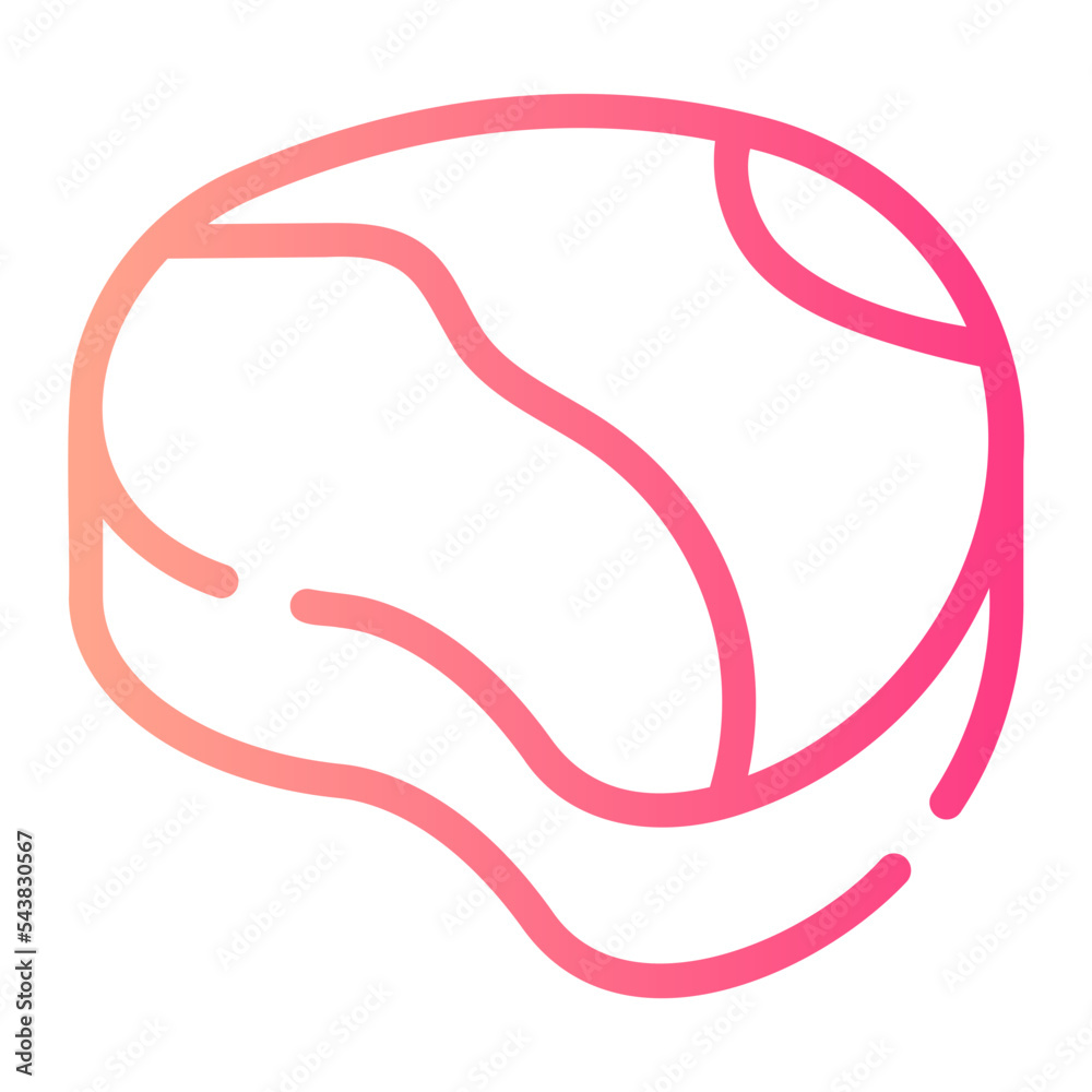 steaks gradient icon steaks gradient icon