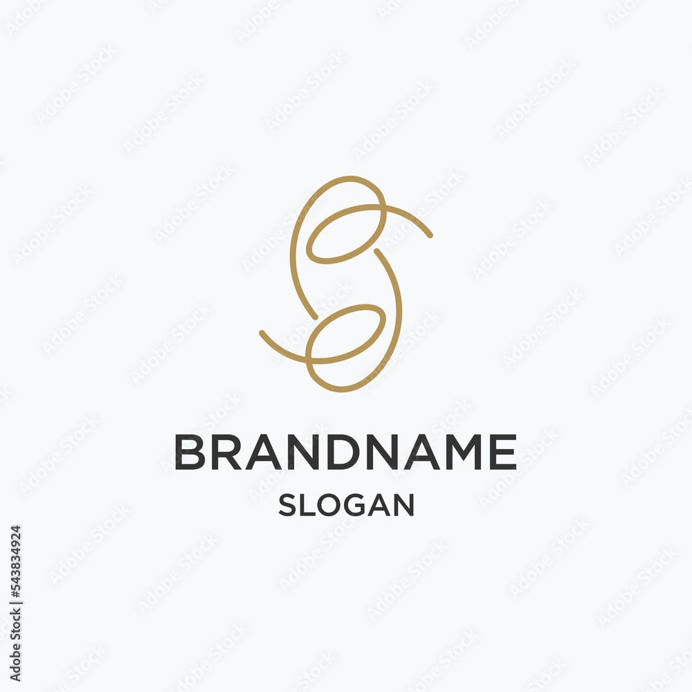 Letter s abstract logo icon design template Letter s abstract logo icon design template