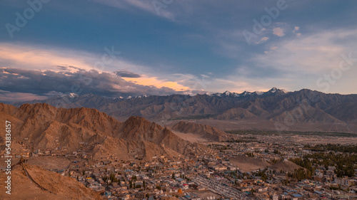 Ladakh Palace Sunset photo