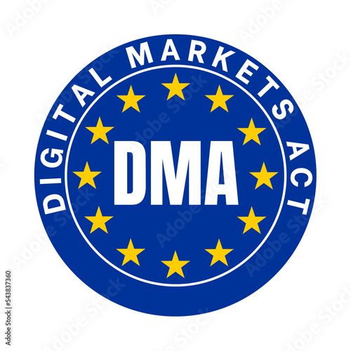 DMA digital markets act symbol icon