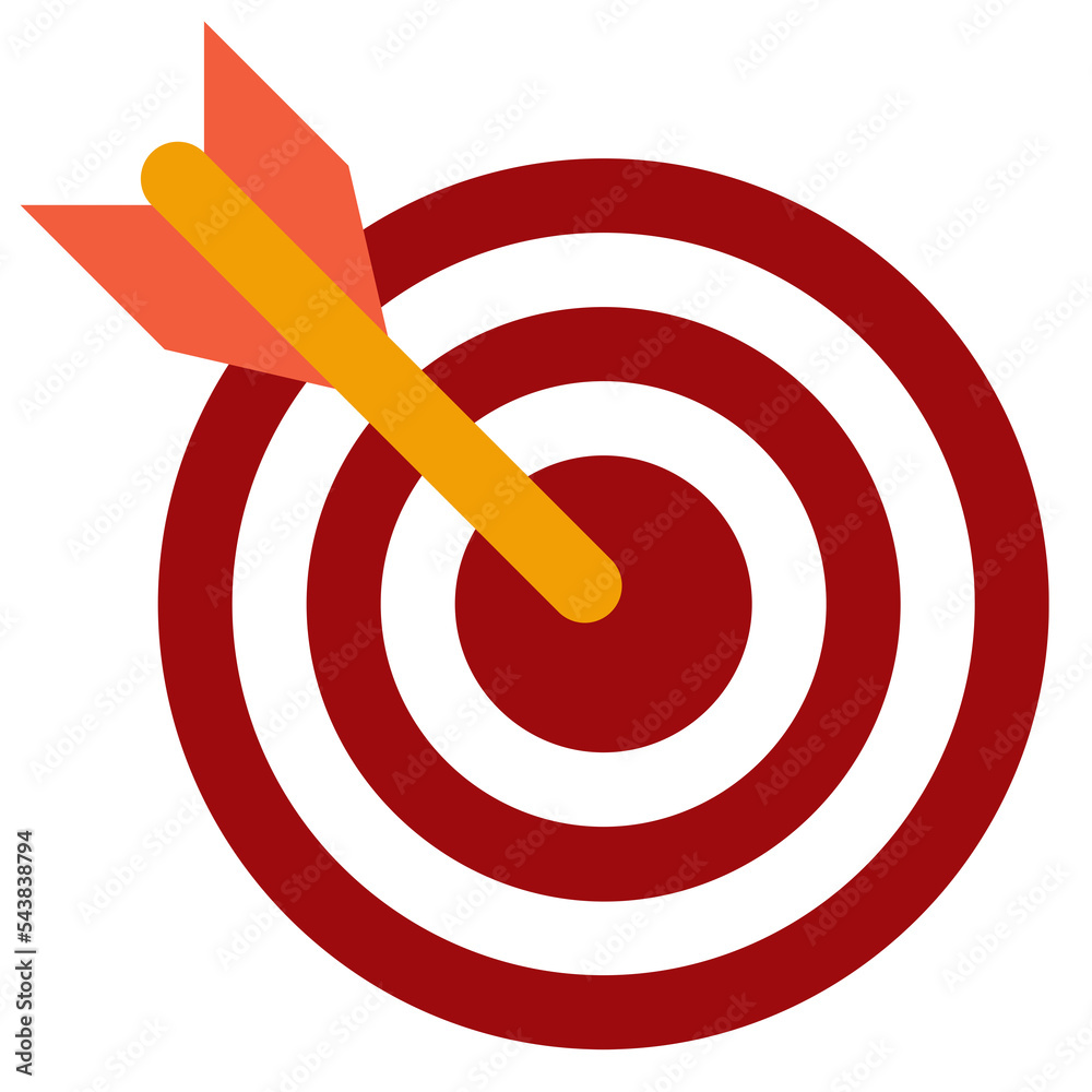 Red darts, target arrow, success aim, target concept. Red darts, target arrow, success aim, target concept.