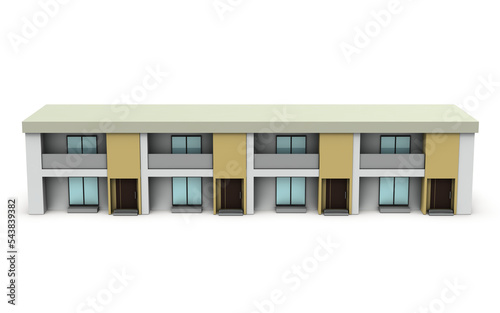 メゾネットタイプの集合住宅