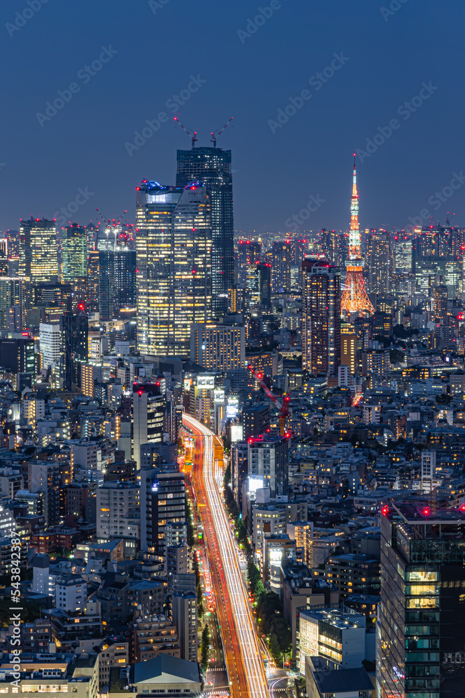 Obraz premium 都市夜景