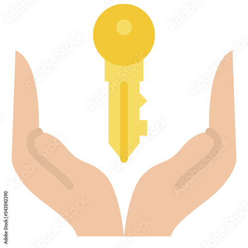 key successful icon