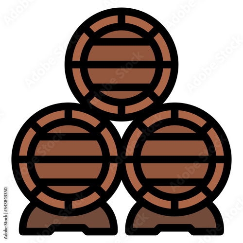 aging winery wine making icon