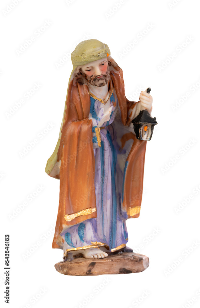 Ceramic figure representing Joseph