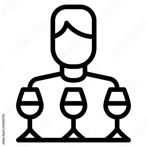 degustation winery wine making icon