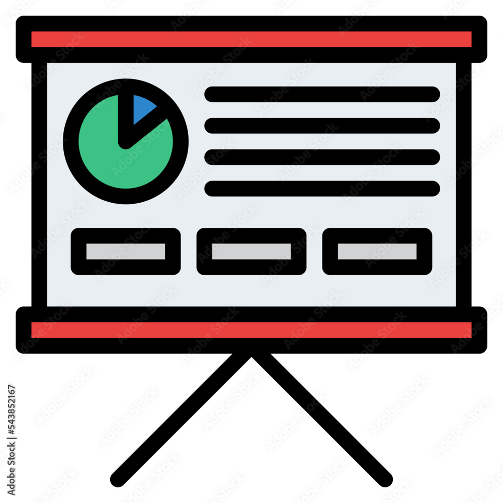 presentation business company icon presentation business company icon