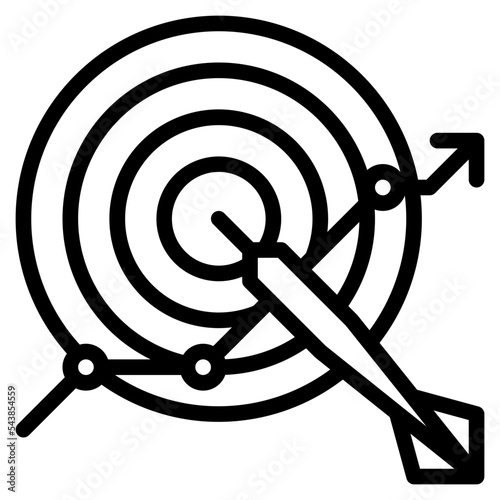 business goal business company icon