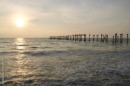 Broken Pier @ Kochi, Kerala, India