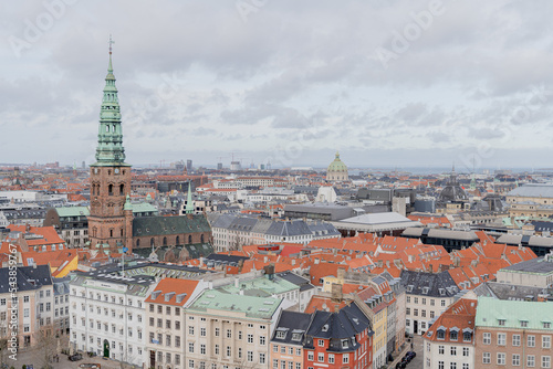 Denmark. Architecture of the city of Copenhagen.