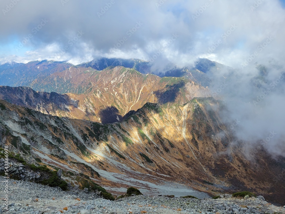 Fototapeta premium 晩秋の山
