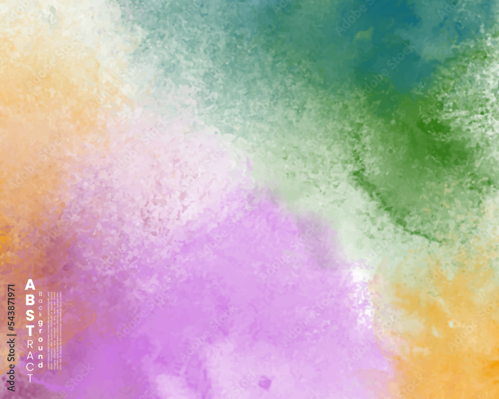 Fototapeta premium Abstract watercolor textured background. Design for your date, postcard, banner, logo.