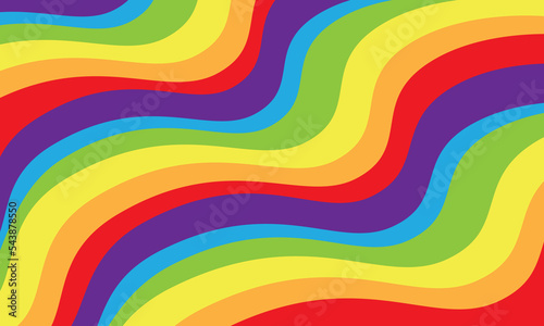 Regenbogen Muster, Vektor