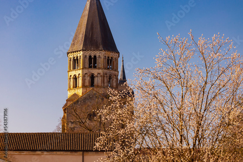 Benedictine abbey Cluny, Saone et Loire department, Bourgogne region, France photo