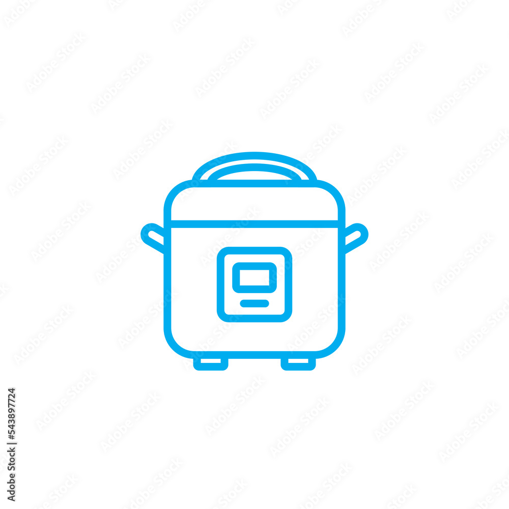 Multicooker Icon Vector Illustration Eps10 Multicooker Icon Vector Illustration Eps10