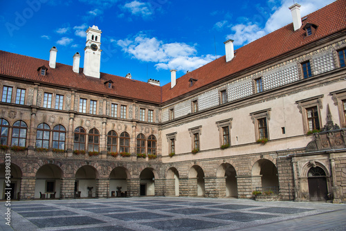 The Nelahozeves Chateau, finest Renaissance castle, Czech Republic.	 photo