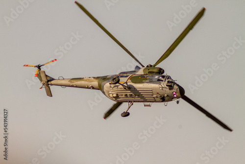 military helicopter
