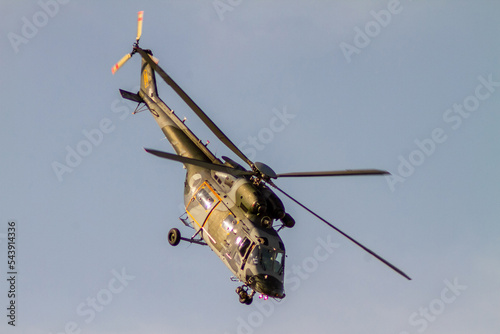 military helicopter