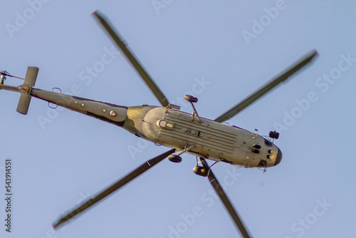 military helicopter