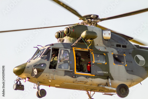 military helicopter